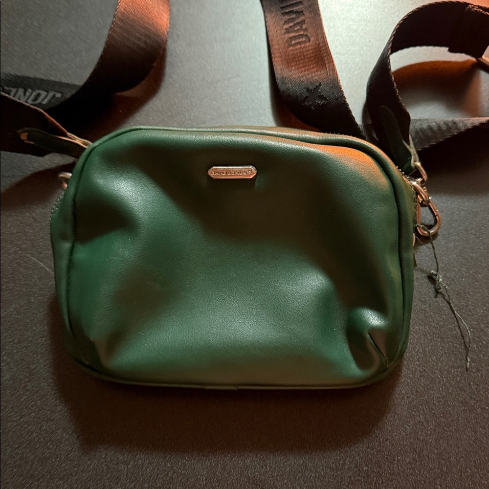 David Jones Green Crossbody Bag